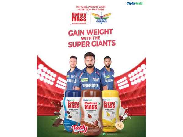 Endura Mass Becomes Official Weight Gainer Nutrition Partner for Lucknow Super Giants