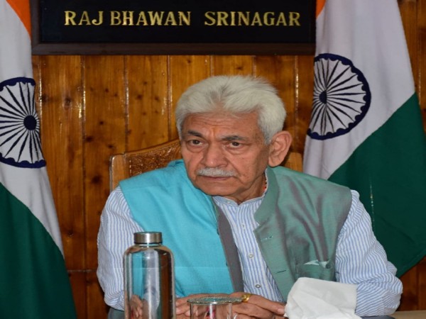  Jammu and Kashmir Lieutenant Governor Manoj Sinha (Photo/ANI)