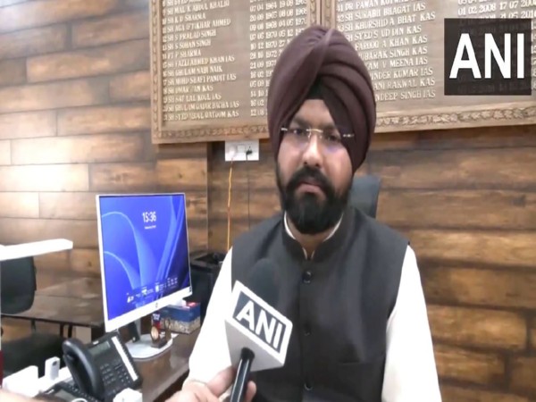 Deputy Commissioner (DC), Doda, Harvinder Singh (Photo/ANI)