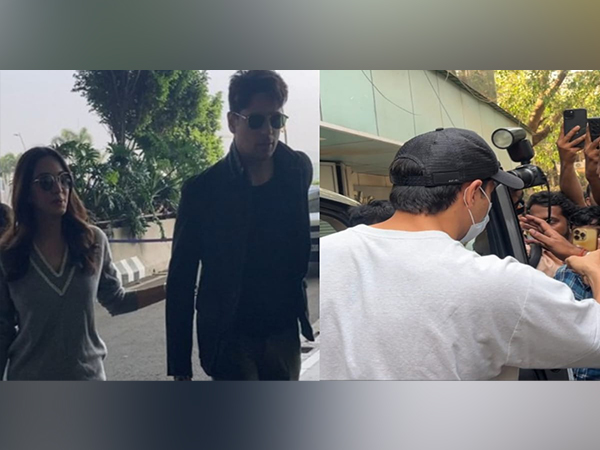 Sidharth Malhotra, Kiara Advani (Photo/ANI)