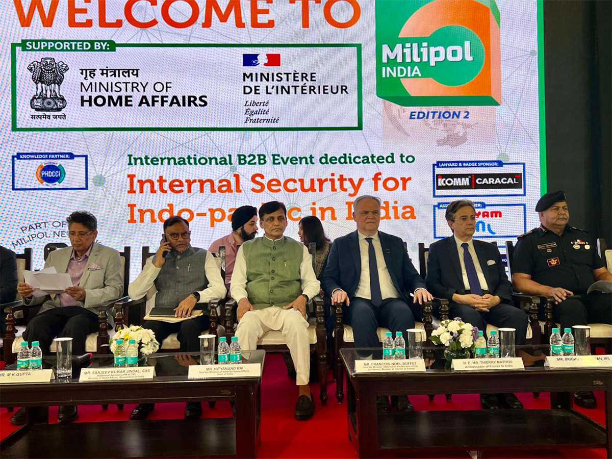 Milipol India 2025 kicks off in Delhi (Image Credit: X/@FranceinIndia)