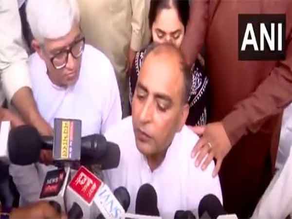 Indian Navy Lieutenant Vinay Narwal's father (Photo/ANI)