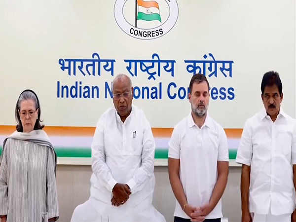 Congress leaders observe silence in memory of Pahalgam attack victims (Photo/INC India)