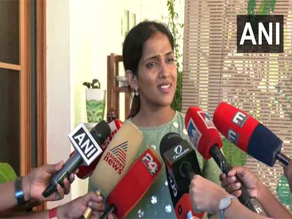 Arathi, daughter of N Ramachandran, victim of Pahalgam terror attack (Photo/ANI) 