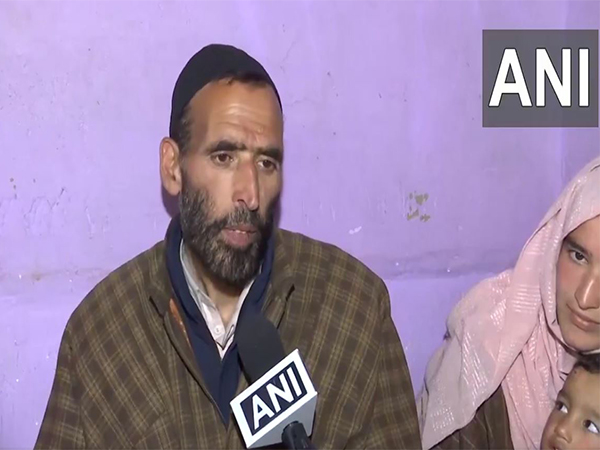 Hyder Shah, father of Syed Adil Hussain Shah, the brave local pony handler (Photo/ANI)