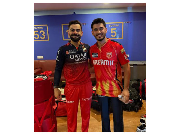 Virat Kohli with Nehal Wadhera. (Photo- Nehal Wadhera Instagram/nehalwadhera)
