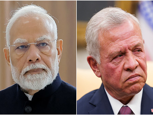 PM Modi and Jordan King Abdullah II (Photos/ Reuters)
