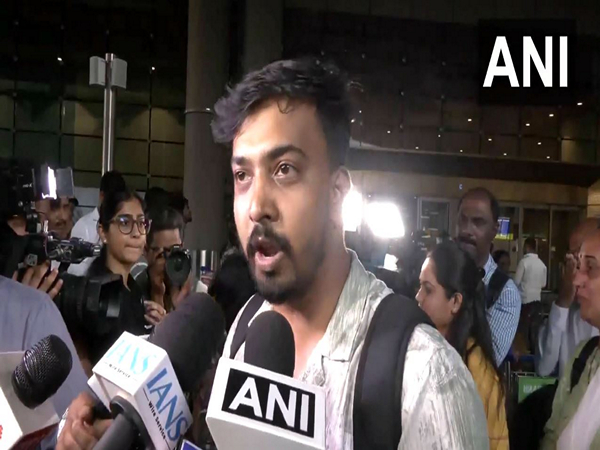 Aniket, a tourist from Dombivli in Thane (Photo/ANI)