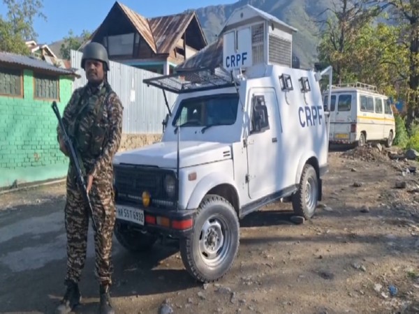 Security Forces in Bandipora (Photo/ANI)
