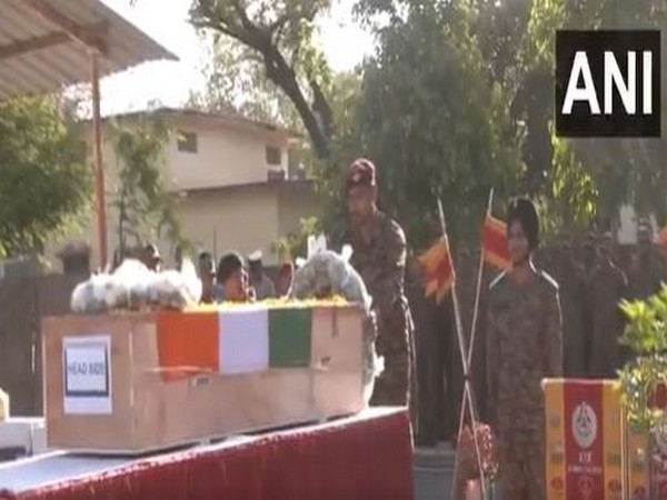  Wreath-laying ceremony held for Havildar J Ali Shaikh (Photo/ANI)
