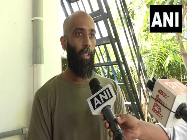 Aravind, son of N Ramachandran (Photo/ANI)