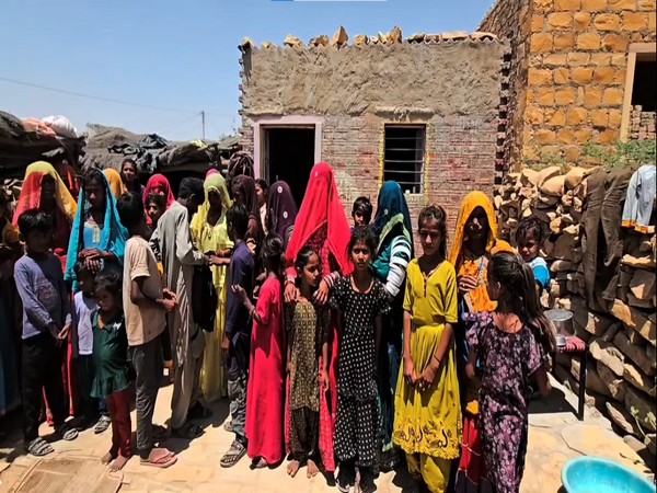 Pakistani Refugees in Jaisalmer (Photo/ANI)