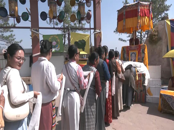 Tibetans in exile commemorate 36th birthday of Panchen Lama (Photo/ANI)