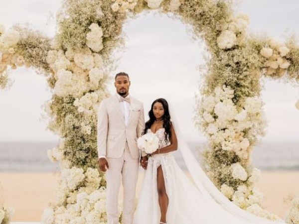 Simone Biles, Jonathan Owens (Image source: Instagram) 