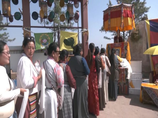 Tibetans-in-exile mark 36th birthday of Panchen Lama, pay tribute to Pahalgam terror attack victims (Photo/ANI)