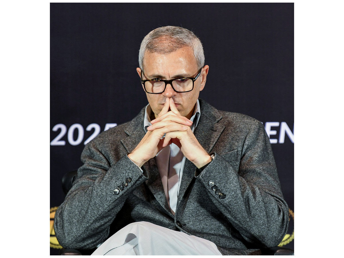 Jammu and Kashmir Chief Minister Omar Abdullah (Photo/ANI)