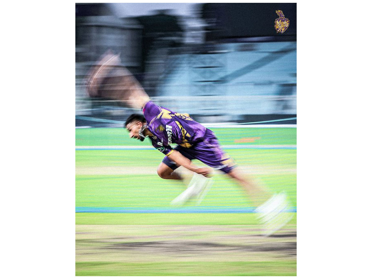 Umran Malik. (Photo- KKR X/@KKRiders)