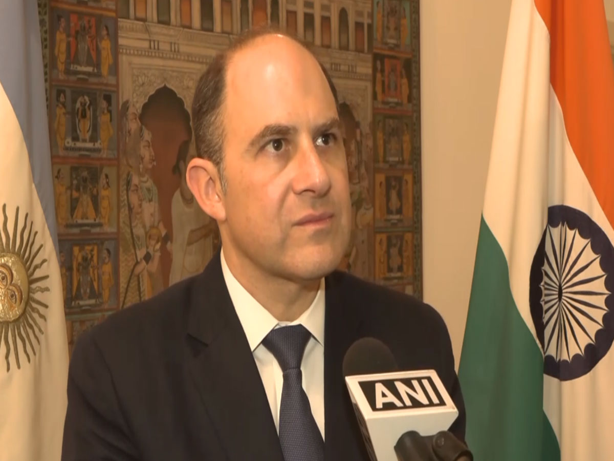 Argentina’s Ambassador to India, Mariano Caucino (Photo/ANI)
