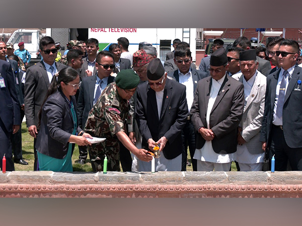 KP Sharma Oli at the venue (Image/ANI)