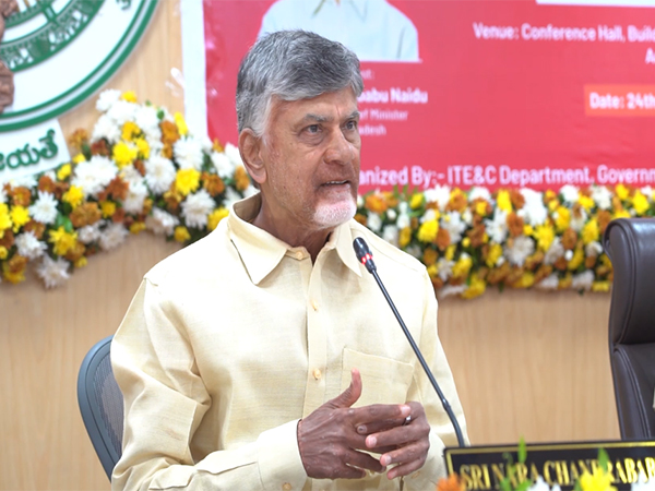 Andhra Pradesh Chief Minister N Chandrababu Naidu. (File Photo/ANI)