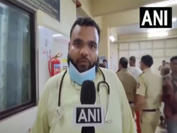 Medical Officer of IGM Hospital, Dr Mohammad Izhar Ansari (Photo/ANI)