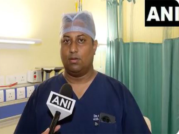 Associate Professor in the Department of Orthopaedics at AIIMS Bhubaneswar, Dr Gurudip Das (Photo/ANI)