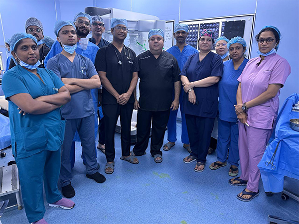 Adrenal tumor removed robotically at Delhi's Safdarjung Hospital (Photo/ANI)