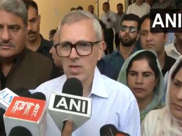 Jammu and Kashmir Chief Minister Omar Abdullah (Photo/ANI)