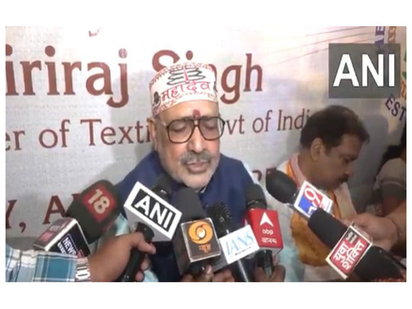 Union Minister Giriraj Singh (Photo/ANI)