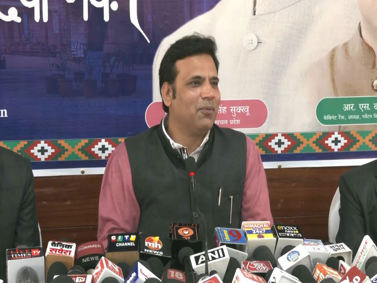  Chairman, Himachal Pradesh Tourism Development Corporation RS Bali (Photo/ANI)