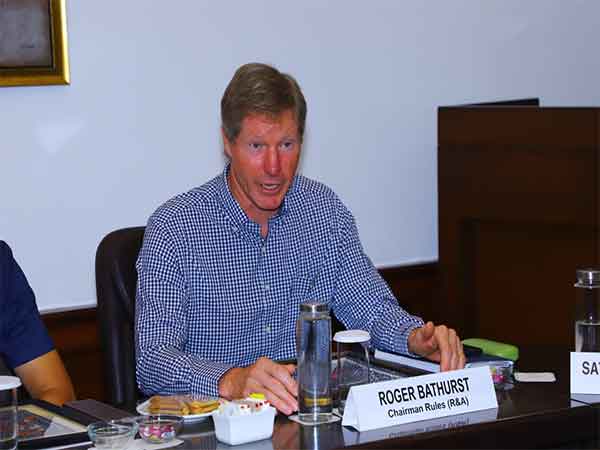 R&A Rules Committee Chairman Roger Bathurst (Photo: IGU)