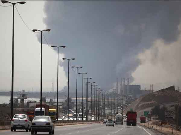 Blast in Bandar Abbas (Image/Reuters)