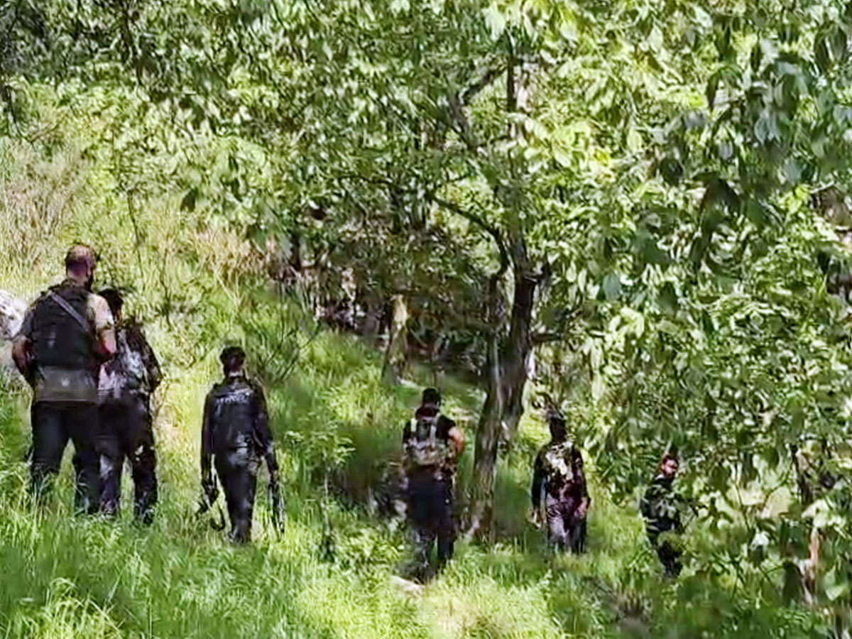 Anantnag Police, in close collaboration with the Army, CRPF and other security forces conduct extensive search and cordon operations across the district (Image/ANI)