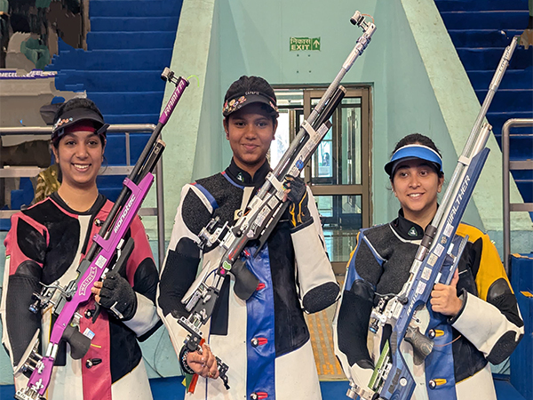 Ramita (L), Shambhavi (M), and Mehuli Ghosh (R). (Photo: NRAI)
