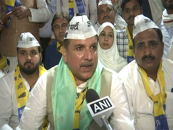AAP MP Sanjay Singh (Photo/ANI)