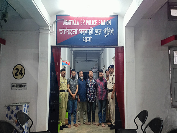 Four Bangladeshi nationals detained (Photo/GRPS)