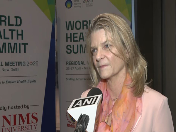UNICEF Representative to India Cynthia McCaffrey (Photo/ANI)