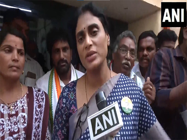Andhra Pradesh Congress President YS Sharmila (Photo/ANI)