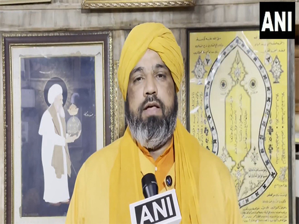 All India Sufi Sajjadanashin Council Chairman Syed Naseruddin Chishty (Photo/ANI)