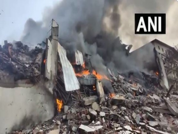 Visuals from the spot (Photo/ANI) Visuals from the spot (Photo/ANI)