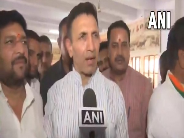 Congress leader Jitu Patwari (Photo/ ANI)