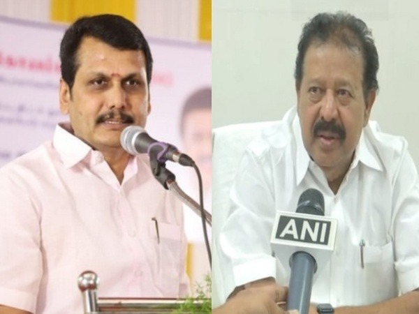 Ministers V Senthil Balaji and K Ponmudy (Photo/ANI)