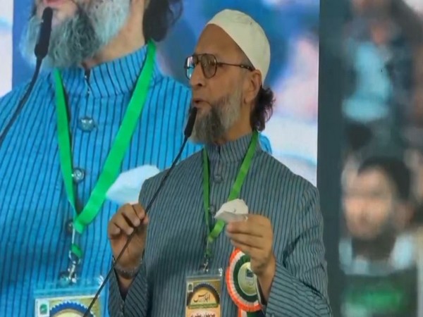  AIMIM Chief Asaduddin Owaisi. (Photo/ANI)