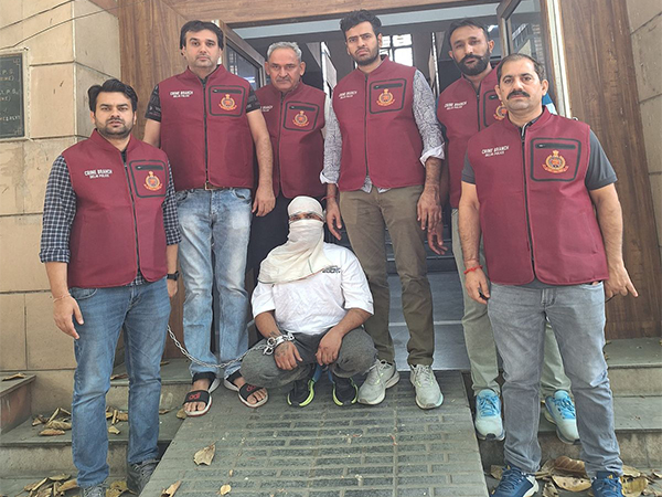 History-sheeter wanted for gangrape nabbed by Delhi Crime Branch (Photo/ANI)