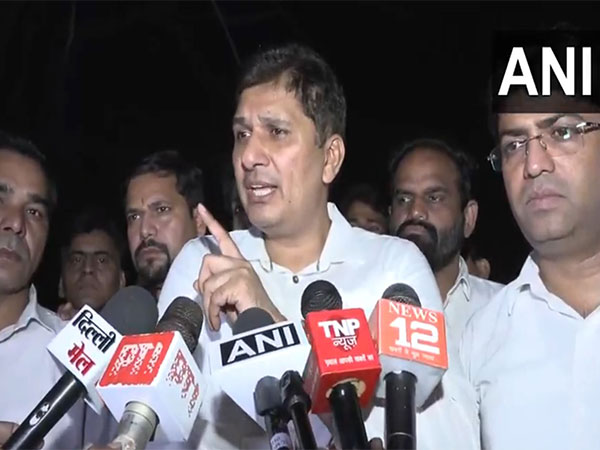 AAP Delhi President Saurabh Bharadwaj (Photo/ANI)