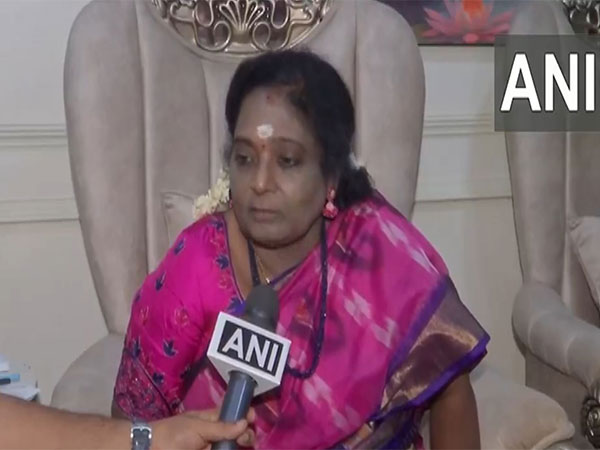Bharatiya Janata Party leader Tamilisai Soundarajan (Photo/ANI)