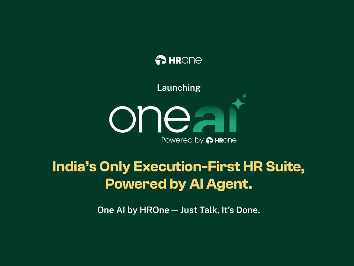 HROne Launches One AI Suite – Featuring India’s First Employee AI Agent for HR Task Execution
