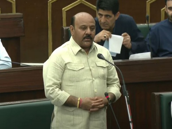 Jammu and Kashmir Deputy Chief Minister Surinder Choudharuy. (Photo/ANI)
