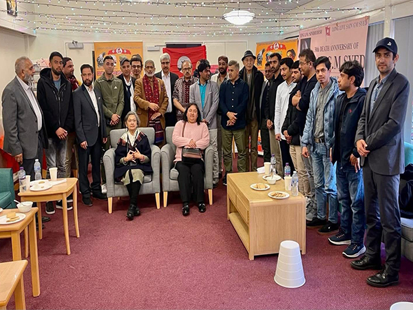 JSFM commemorates the 30th death anniversary of Sain G.M. Syed in London, pledging to continue the struggle for Sindhudesh’s independence. (Photo: JSFM London)
