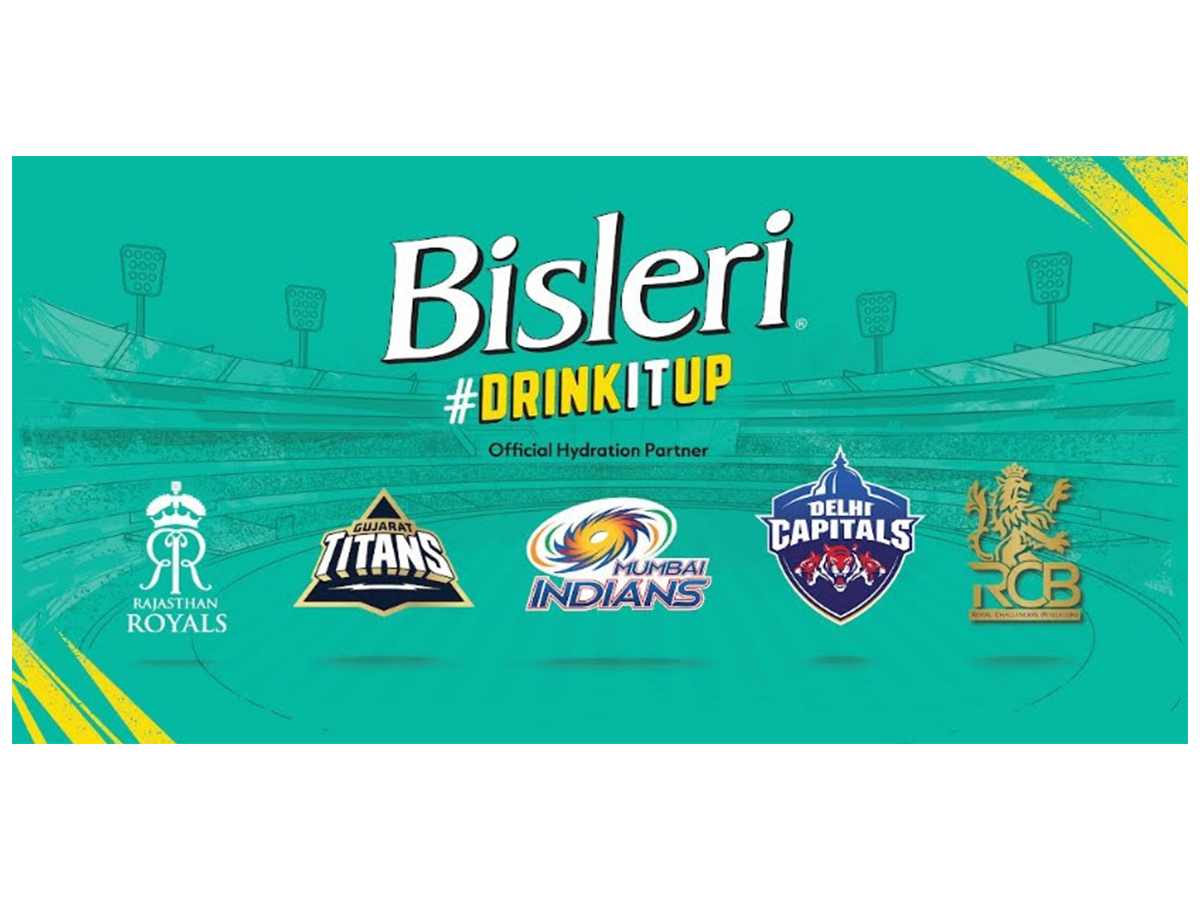 Bisleri Scores Big on Hydration Partnerships With Five Cricket Franchises